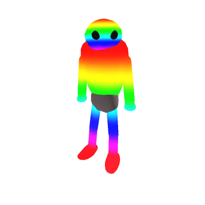 Baby Rainbow Glowing Goober!