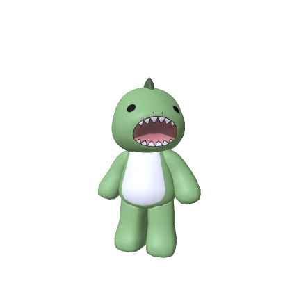 🍀Cute Mini Dino Plushie (Green)