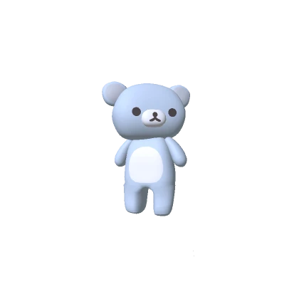 Mini Blue Bear Plushie