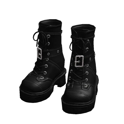 BB Black Y2K Boots