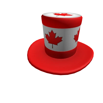 Canada Day Top Hat