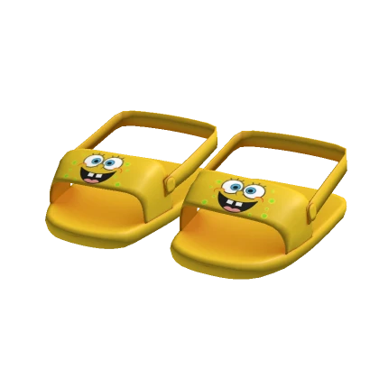 Spongebob Flip Flops