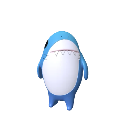 Chibi Happy Shark