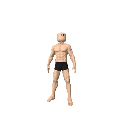 Slim Muscular Male Body