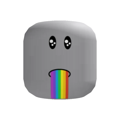 Rainbow Barf Face