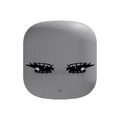 Goth Emo Lashes Face