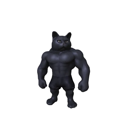 Scary Monster Buff Black Cat 🖤