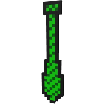 Green 8-Bit Tie