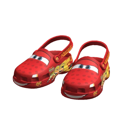 Lightning McQueen Crocs