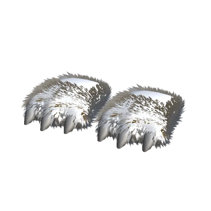 Monster slippers [White]