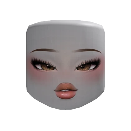 Cute and Trendy Preppy Makeup Face (Customizable)