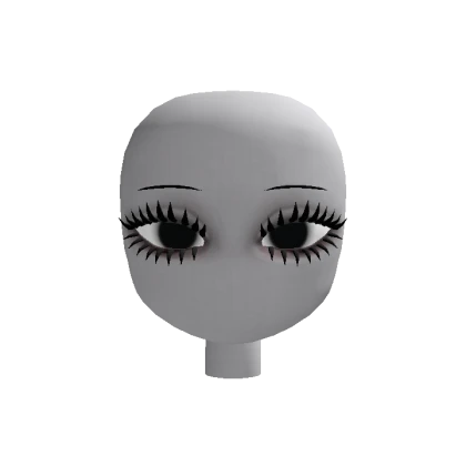 Eye Lashes Doll Head v2