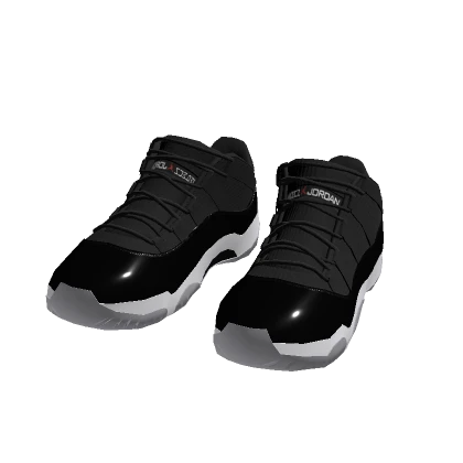 Black Jordan 11s Retro