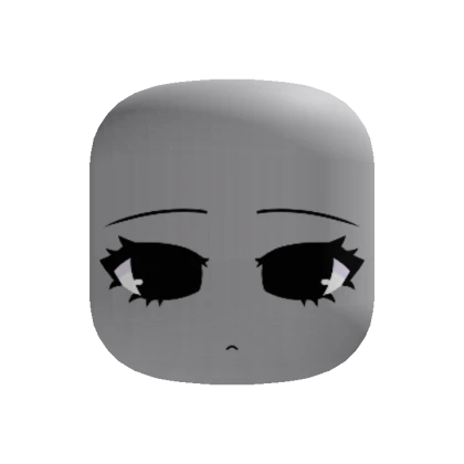 Cute Tired Chibi Face