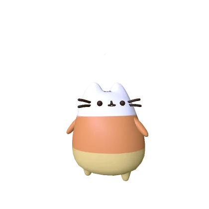 Mini Kawaii Candy Corn Cat