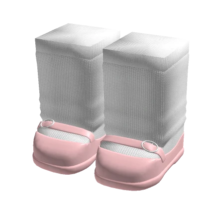 Doll Shoes and Socks Pink