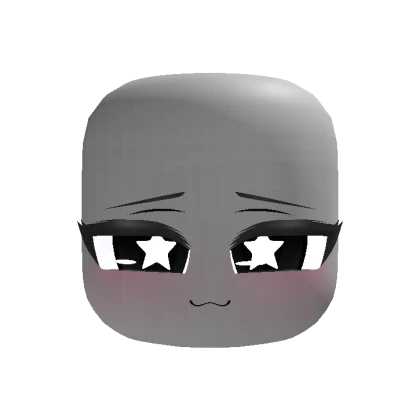 Animated Kawaii Chibi Smug Face - Star