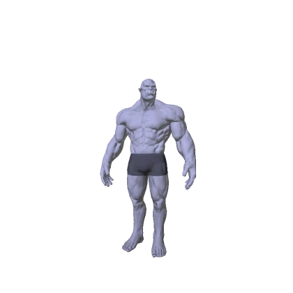 Orc Muscle Buff [Colorable]