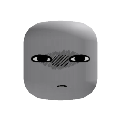 Focused Staring Anime Face