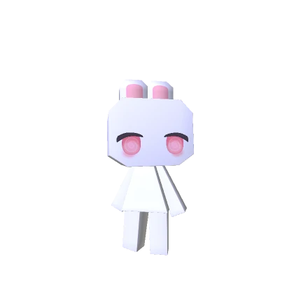 Mini Paper Toy Bunny (R6)