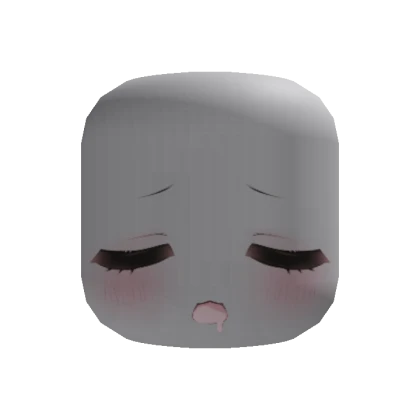 sleepy angel chibi drooling face