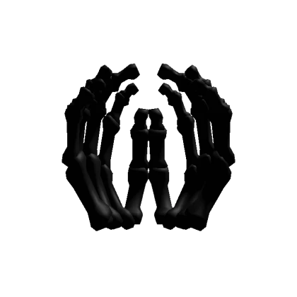 [⌛] Skeleton Hands Black