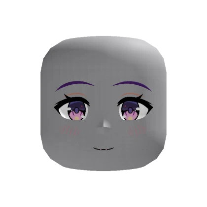 Cute Purple Eyes Yuri Doki Face