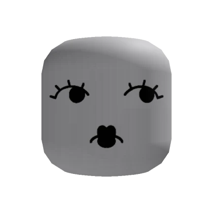 Simple Frowning Clown Face