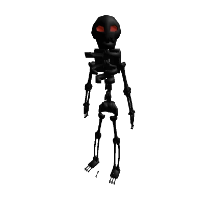 Black Skelly With Red Eyes