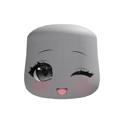 happy sweet wink kawaii chibi (recolorable)