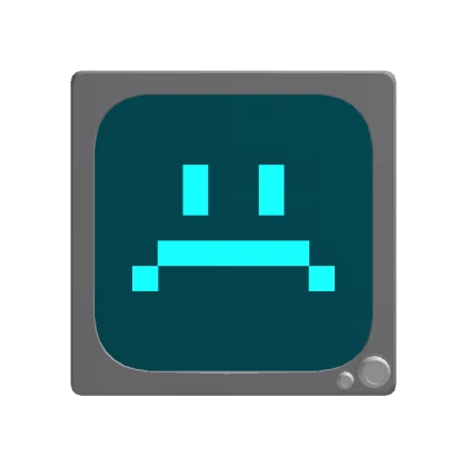 Sad Computer Head