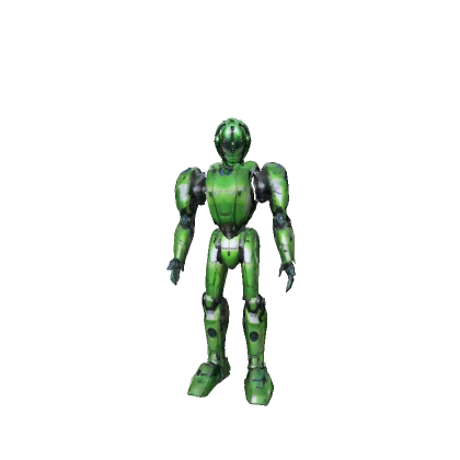 Green Robot Mech