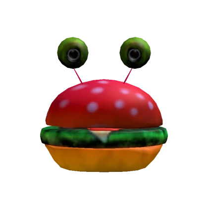 Color Burger Head Red & Yellow