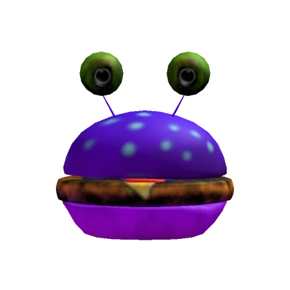 Color Burger Head Purple