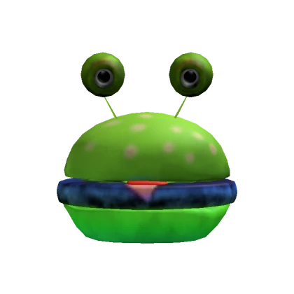 Color Burger Head Green