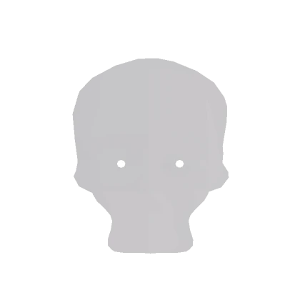 Recolorable Glowing Skull Head