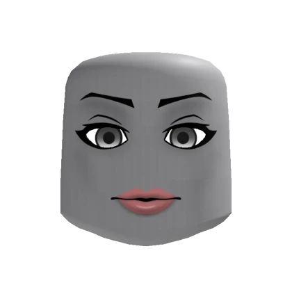 [Animated] Mog Woman Stare Face w/ Following Eyes