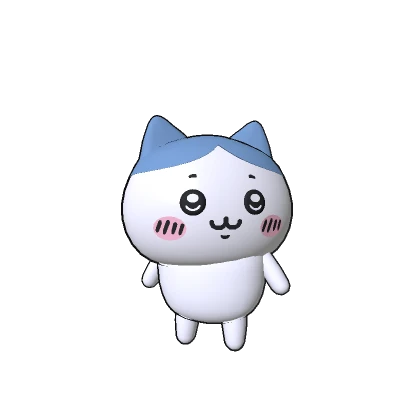 Cute White Cat Hachiware