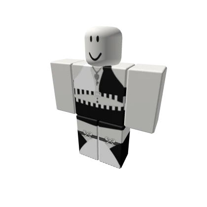 suit black and white💣