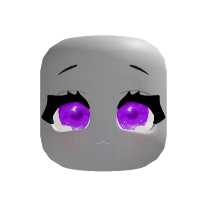 Animated Cutesy Blush Chibi Face