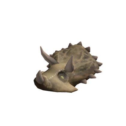 Triceratops Head Topper