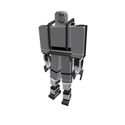 Blocky Mech Suit {White}