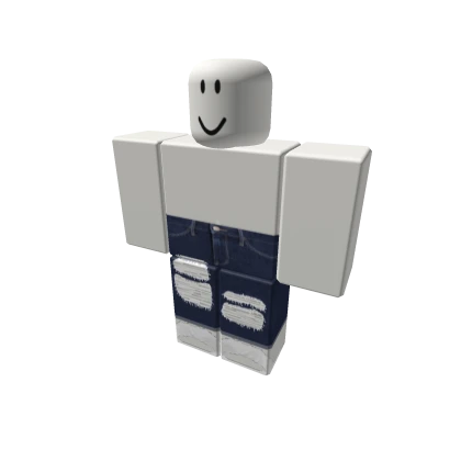 Ripped jeans x fuz slides