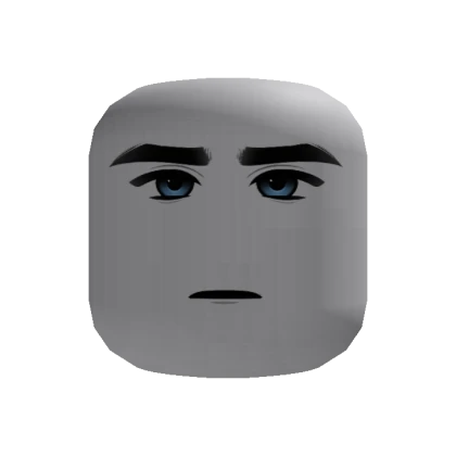 Serene Male w/ Dark Blue Eyes