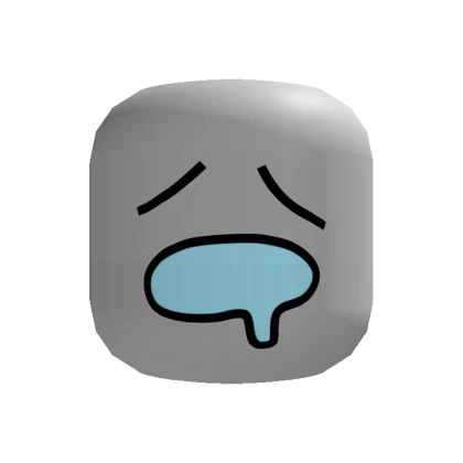 Drowsy (Blue) - Doodle Face