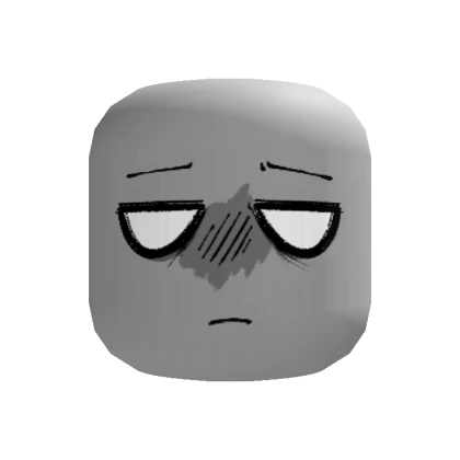 [RECOLORABLE] Tired Careless Scene Face v2