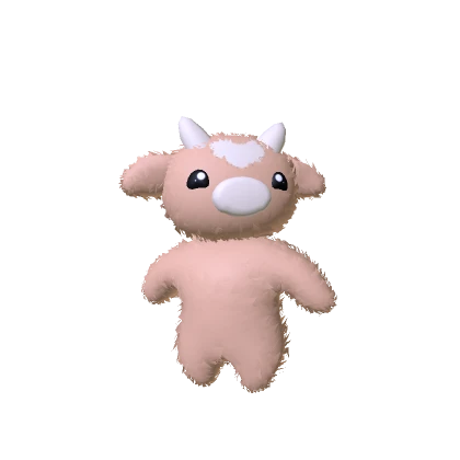 Mini Cow Plushie w/ Furs [RECOLORABLE]