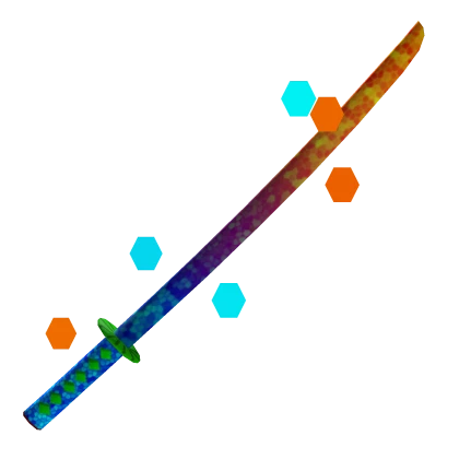 Rainbow Omega Katana