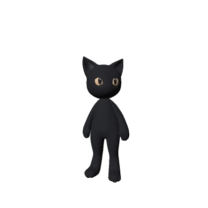 Black Cat Doll