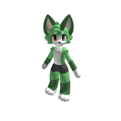 Green Kemono Tabby Cat Bundle